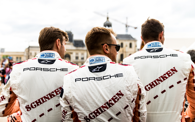 Illustration for article titled The Le Mans Driver Parade Is Absolutely Bonkers